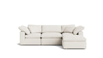 Movie Night™ Sofá modular de 4 piezas estándar color crema