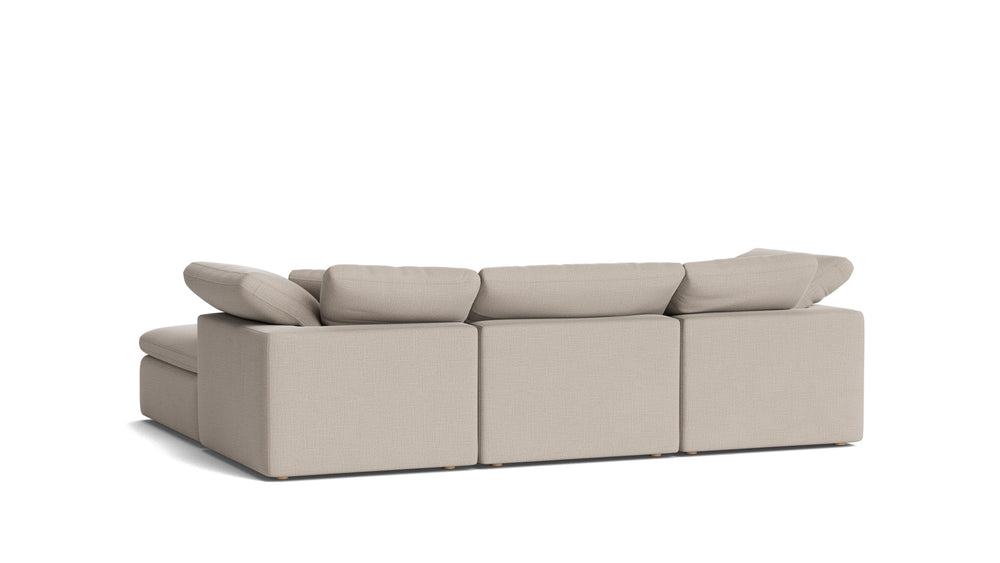 Movie Night™ Sofa modular de 4 piezas estándar color beige