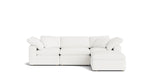 Movie Night™ Sofá modular de 4 piezas estándar color marfil