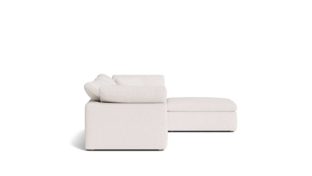 Movie Night™ Sofá modular de 4 piezas estándar color crema