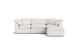 Movie Night™ Sofá modular de 4 piezas estándar color crema