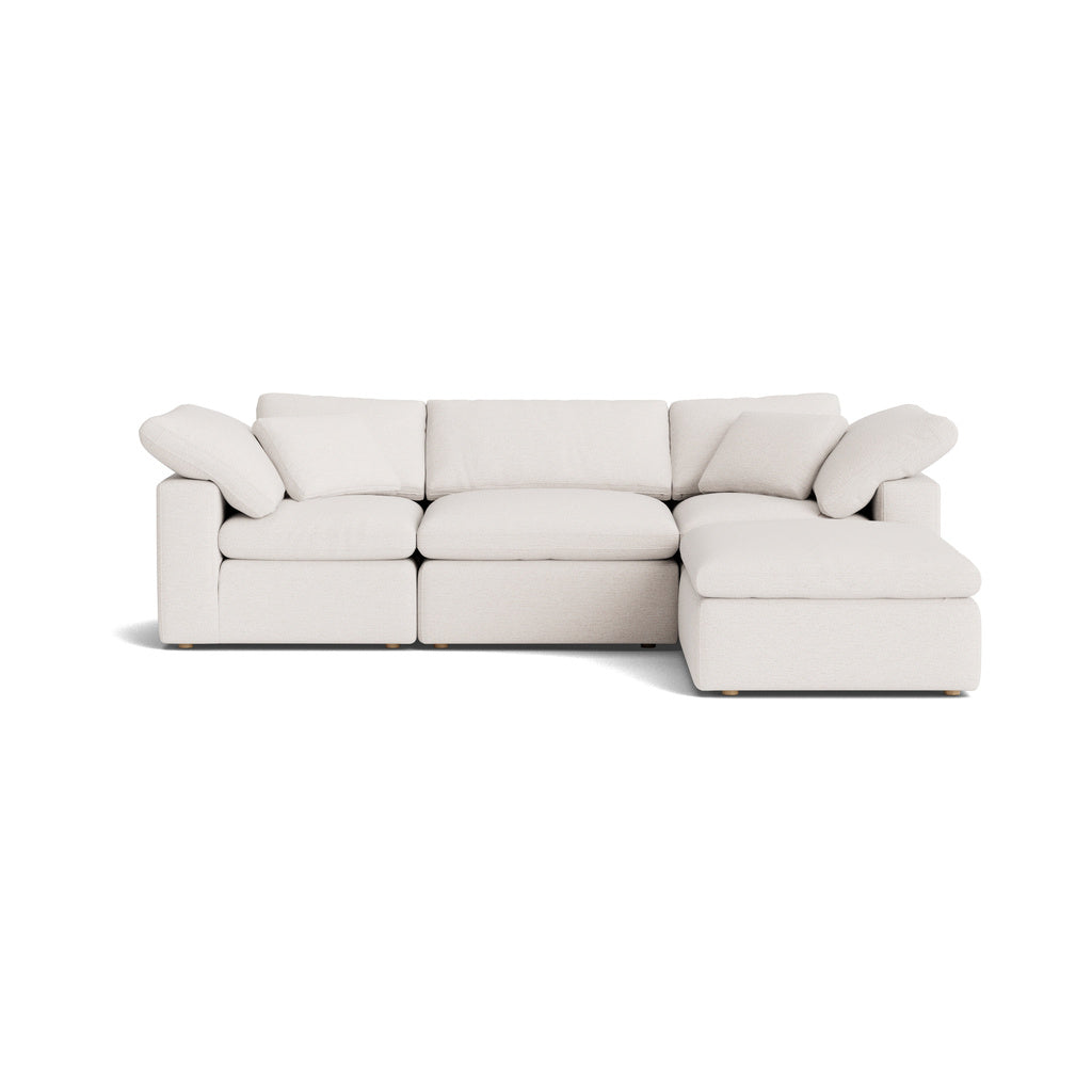 Movie Night™ Seccional modular de 4 piezas, estándar, Nomad Snow