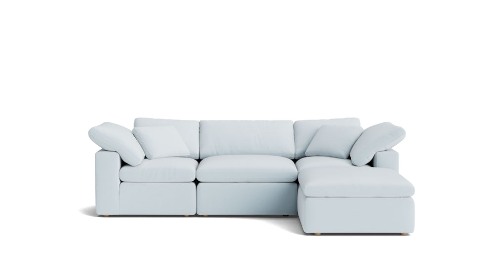 Movie Night™ Sofá modular de 4 piezas estándar color crema