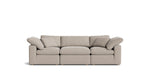 Movie Night™ Sofá seccional modular estándar de 3 piezas, color beige claro