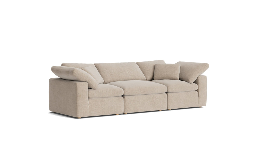 Movie Night™ Sofá modular de 3 piezas, estándar, champán