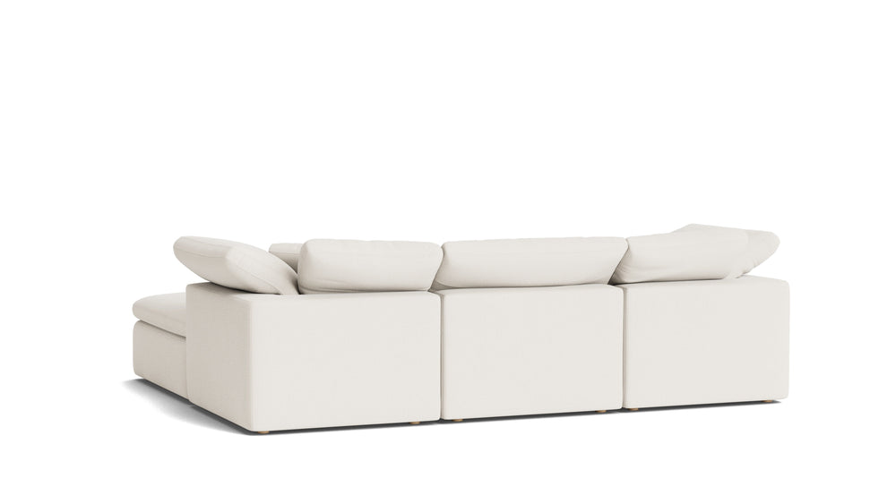 Movie Night™ seccional modular en U de 5 piezas, estándar, trufa