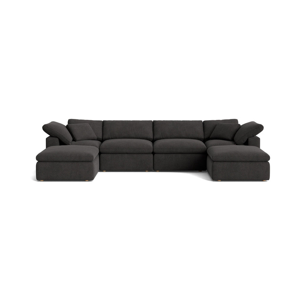 Movie Night™ Seccional modular en U de 6 piezas, estándar, Cove