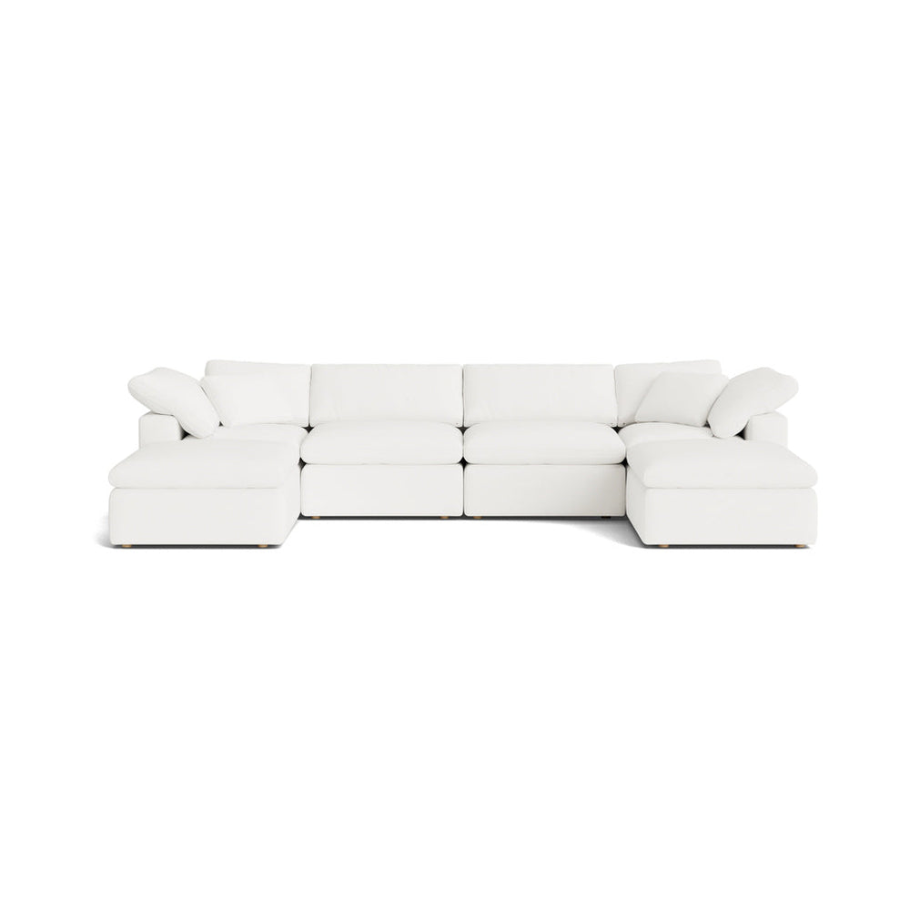 Movie Night™ Seccional modular en U de 6 piezas, estándar, Cove