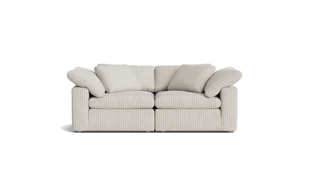 Sofá modular Movie Night™ de 2 piezas, grande, Newport Stripe