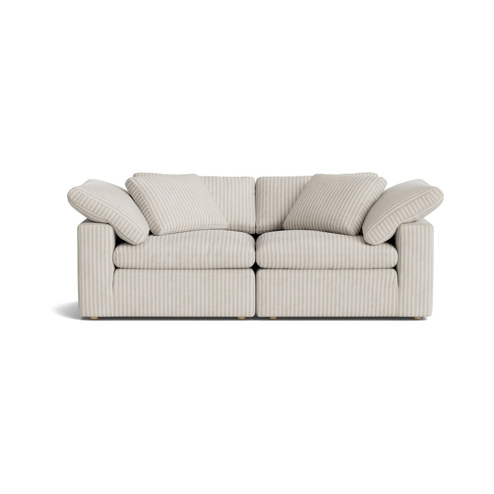 Sofá modular Movie Night™ de 2 piezas, grande, Newport Stripe