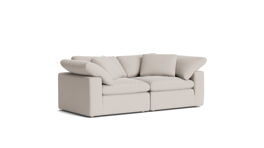 Movie Night™ Sofá modular de 2 piezas, grande, arcilla