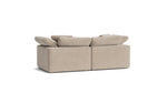 Movie Night™ Sofá modular de 2 piezas, grande, champán