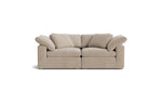 Movie Night™ Sofá modular de 2 piezas, grande, champán