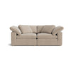 Movie Night™ Sofá modular de 2 piezas, grande, champán