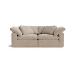 Movie Night™ Sofá modular de 2 piezas, grande, champán