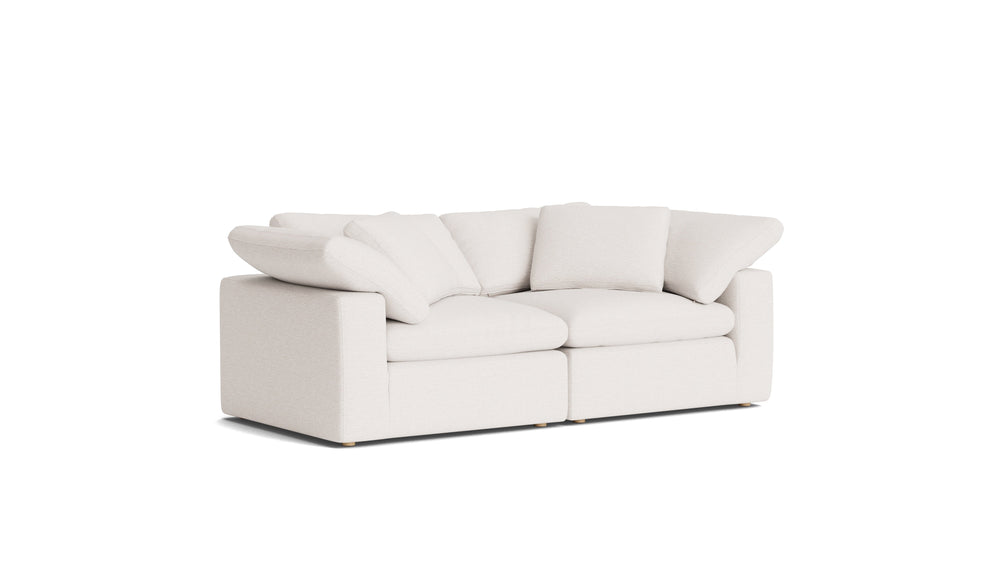 Sofá modular de 2 piezas Movie Night™, grande, Nomad Snow