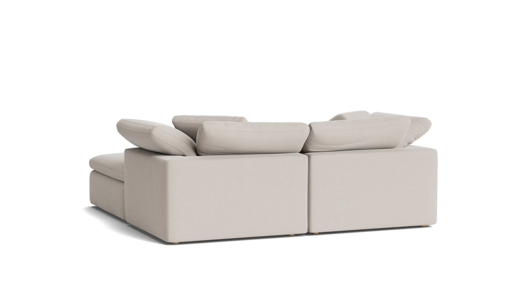 Movie Night™ Seccional modular de 3 piezas, grande, arcilla