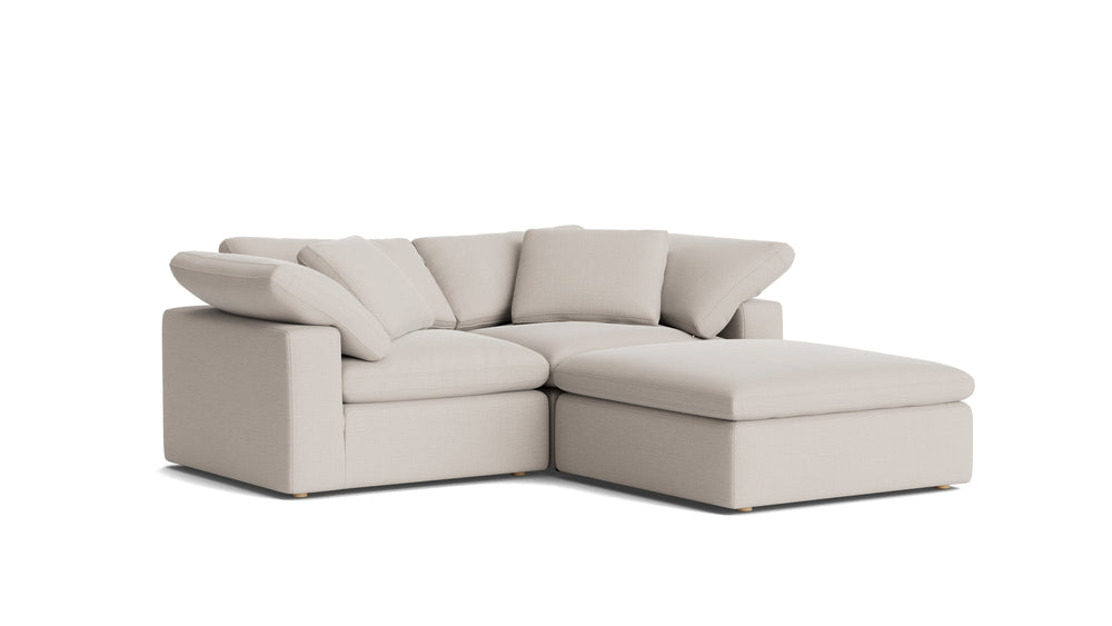 Movie Night™ Seccional modular de 3 piezas, grande, arcilla