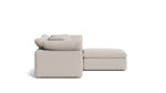 Movie Night™ Seccional modular de 3 piezas, grande, arcilla