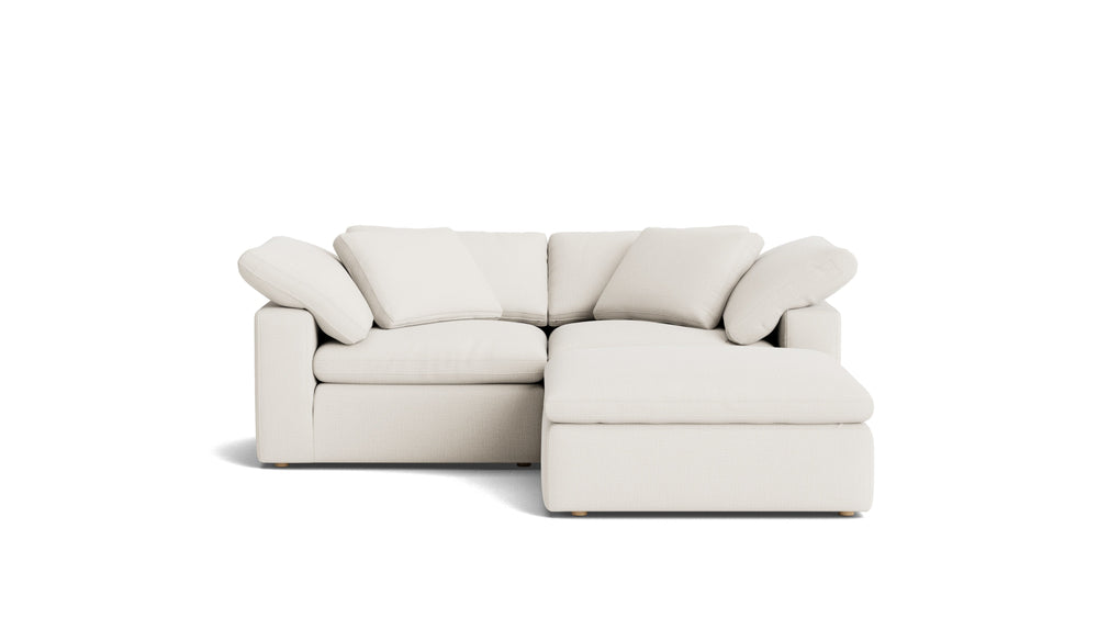 Movie Night™ Seccional modular de 3 piezas, grande, lino crema