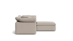 Movie Night™ seccional modular de 3 piezas, grande, piedra clara