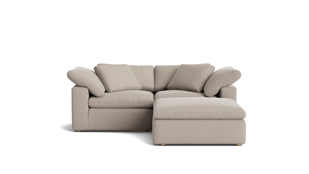 Movie Night™ seccional modular de 3 piezas, grande, piedra clara