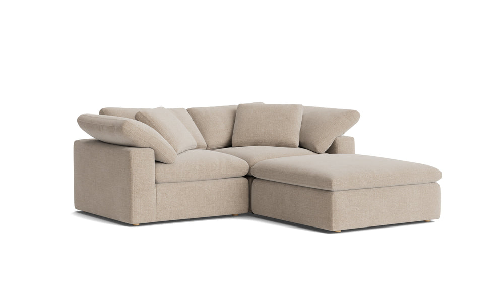 Movie Night™ Seccional modular de 3 piezas, grande, champán