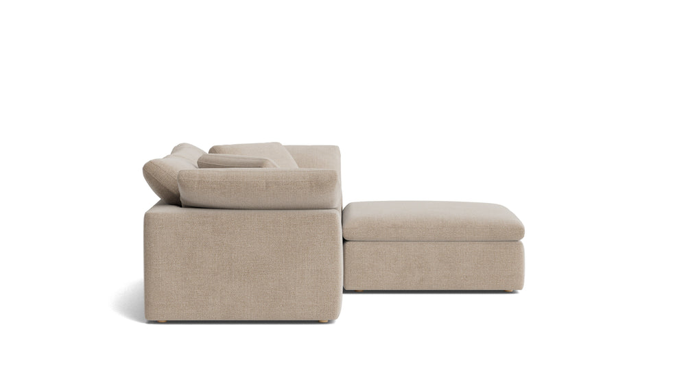 Movie Night™ Seccional modular de 3 piezas, grande, champán