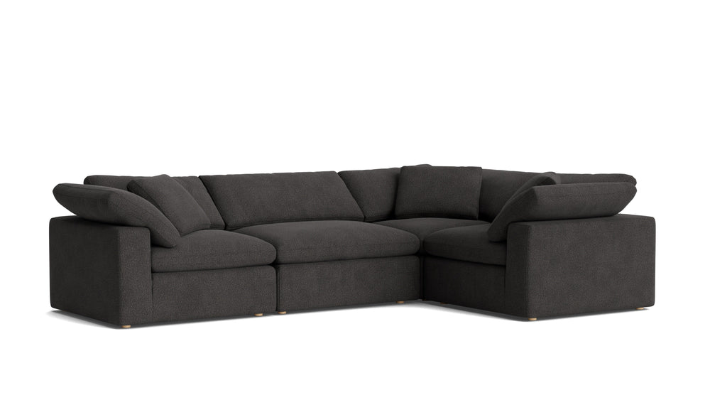 Movie Night™ Seccional modular de 4 piezas cerrado, grande, Cove