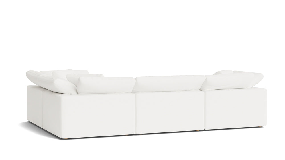 Movie Night™ Seccional modular de 4 piezas, cerrado, grande, Brie
