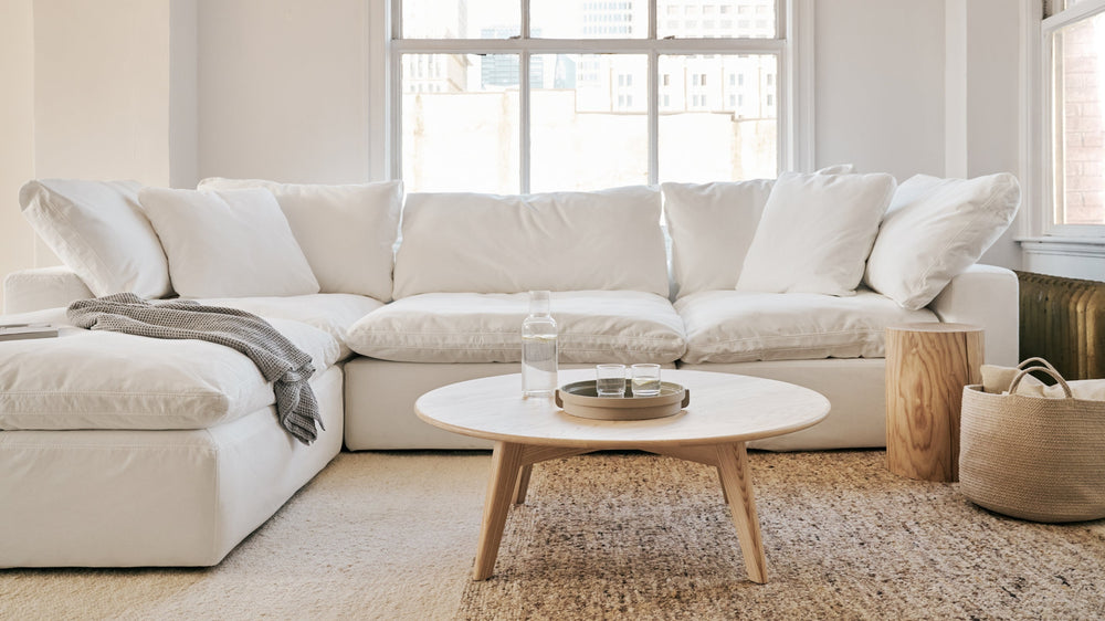 Movie Night™ Seccional modular de 4 piezas, cerrado, grande, Brie