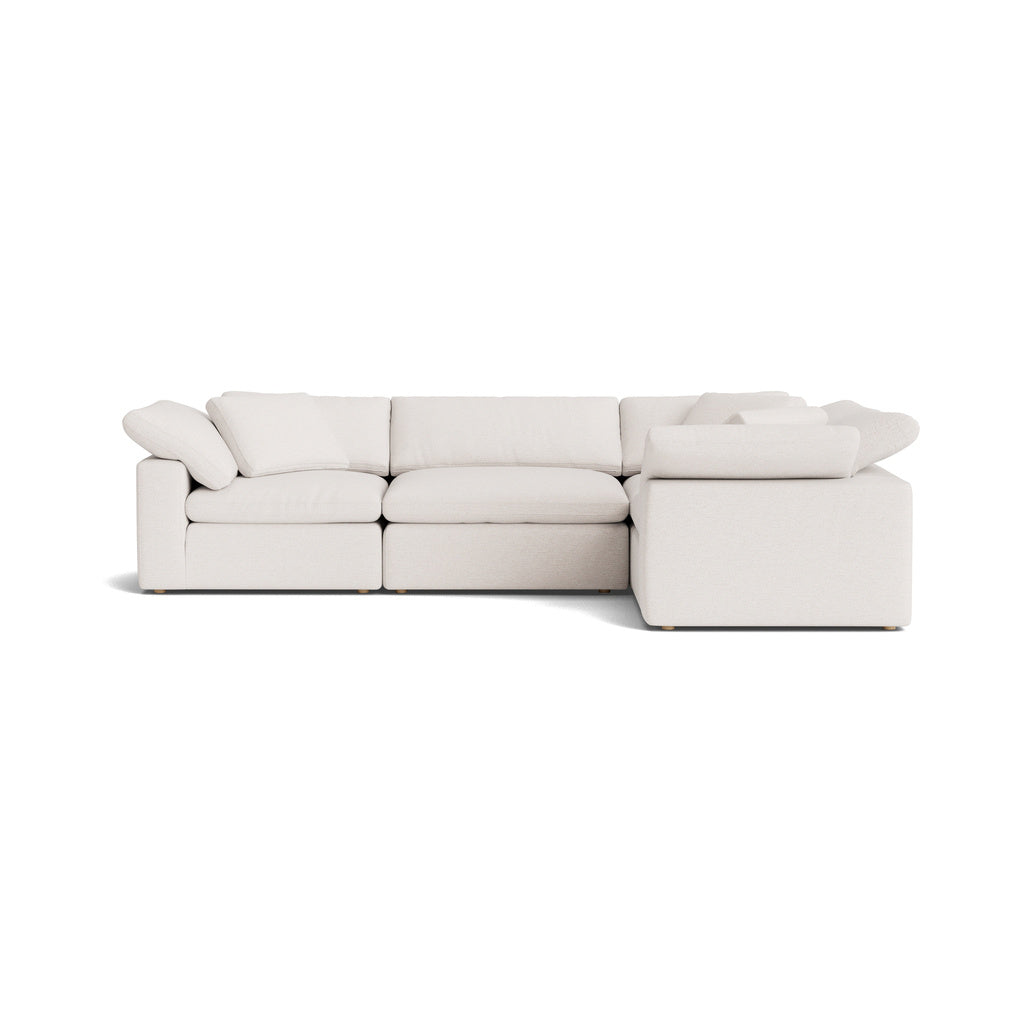 Movie Night™ Seccional modular cerrado de 4 piezas, grande, Nomad Snow
