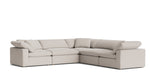 Movie Night™ seccional modular cerrado de 5 piezas, grande, Brie