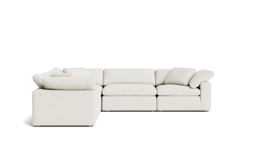 Movie Night™ seccional modular cerrado de 5 piezas, grande, Brie
