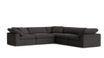 Movie Night™ seccional modular de 5 piezas, cerrado, grande, Dark Shadow