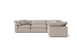 Movie Night™ seccional modular cerrado de 5 piezas, grande, Brie