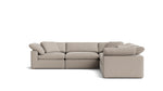 Movie Night™ seccional modular cerrado de 5 piezas, grande, Brie