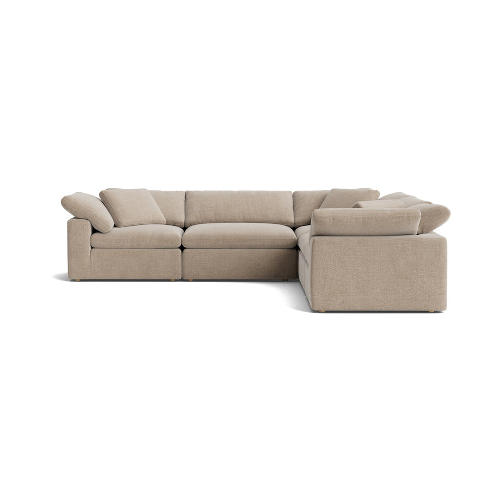 Movie Night™ seccional modular cerrado de 5 piezas, grande, Brie