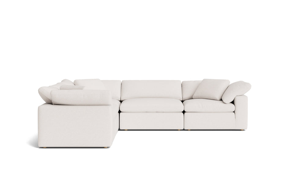 Movie Night™ seccional modular cerrado de 5 piezas, grande, Brie