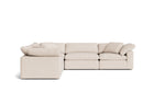 Movie Night™ seccional modular cerrado de 5 piezas, grande, Brie