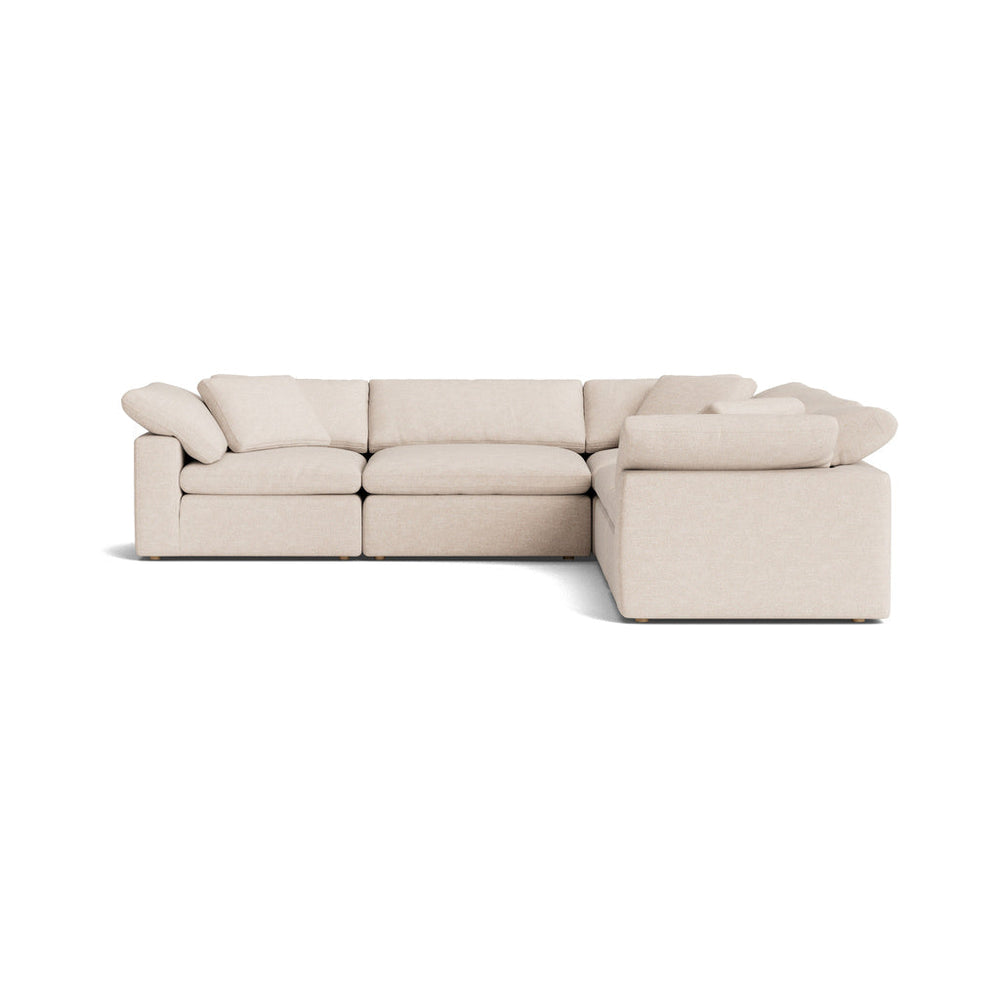 Movie Night™ seccional modular cerrado de 5 piezas, grande, Brie