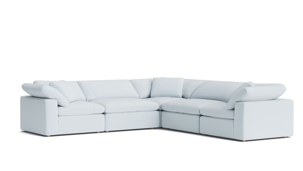 Movie Night™ seccional modular cerrado de 5 piezas, grande, Brie