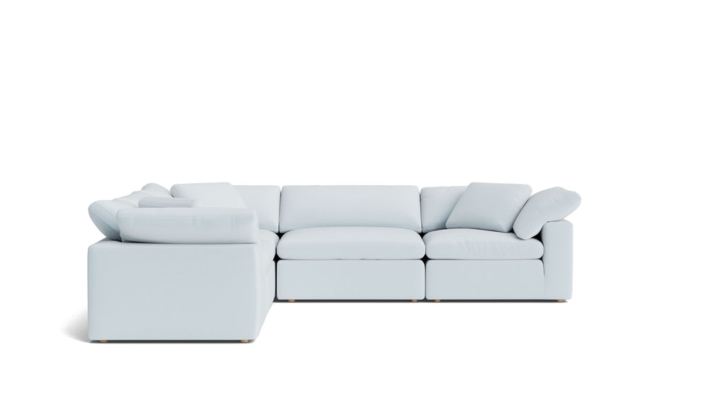 Movie Night™ seccional modular cerrado de 5 piezas, grande, Brie