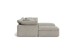 Movie Night™ Seccional modular en U de 5 piezas, grande, arcilla