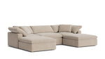 Movie Night™ Seccional modular en U de 5 piezas, grande, champán
