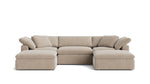Movie Night™ Seccional modular en U de 5 piezas, grande, champán