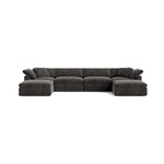 Movie Night™ Seccional modular en U de 6 piezas, grande, Brie