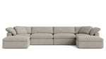 Movie Night™ Seccional modular en U de 6 piezas, grande, Brie