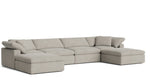 Movie Night™ Seccional modular en U de 6 piezas, grande, Brie