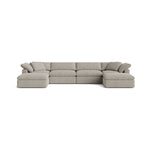 Movie Night™ Seccional modular en U de 6 piezas, grande, Brie